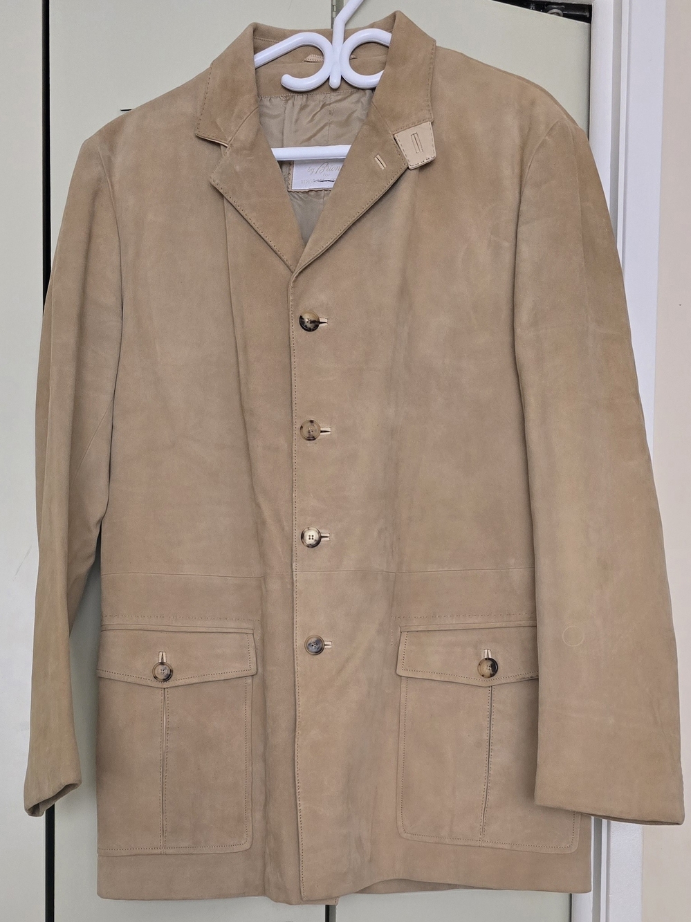 π₯ AUTHENTIC VINTAGE BRIONI SUEDE SAFARI FIELD JACKET